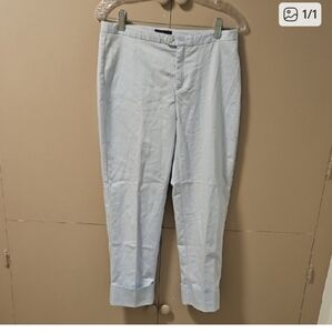 Dockers Women's Straight Leg Pants in Light Blue